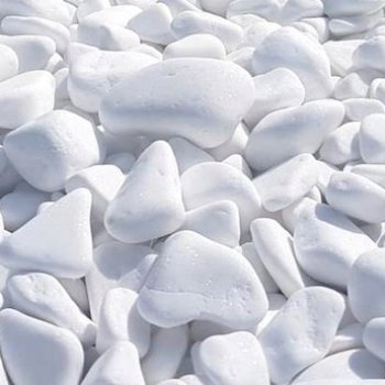 OTOCZAK THASSOS GRECKI 2-4cm BIAŁY KAMIEŃ 1kg